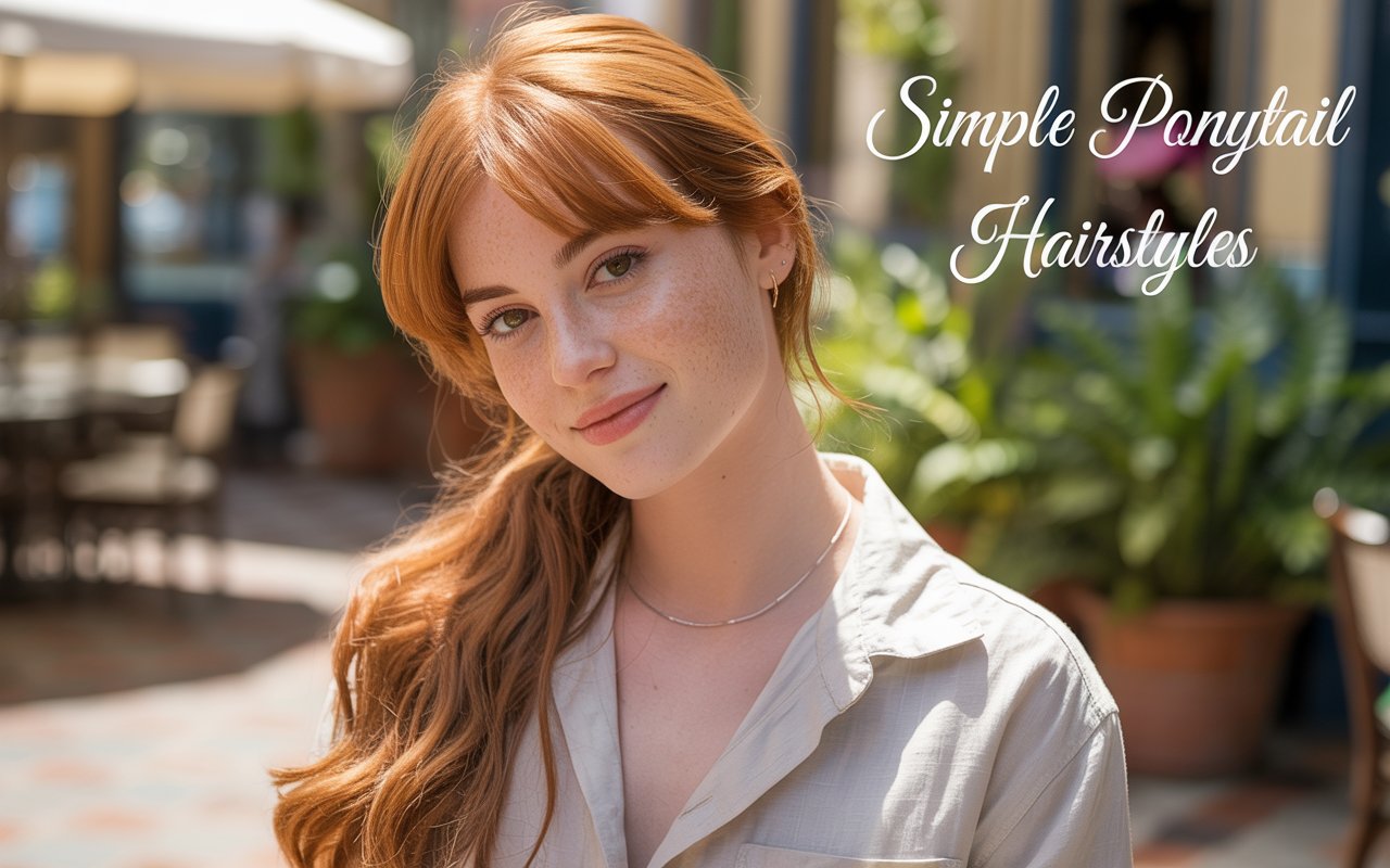 Simple Ponytail Hairstyles