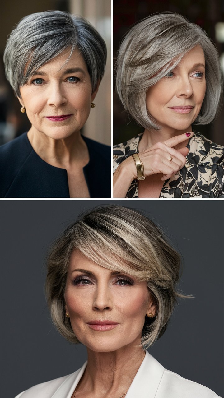 Timeless Short Hairstyles for Older Women