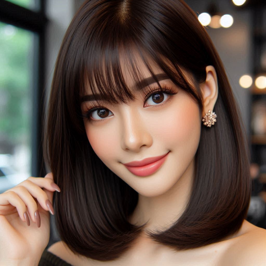 Cute Bangs Hairstyles for Short Hair