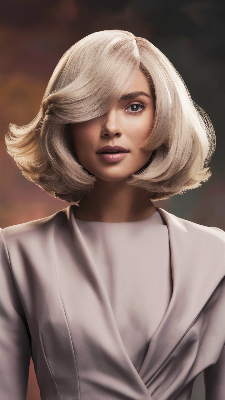 Chin-Length Hairstyles for Women