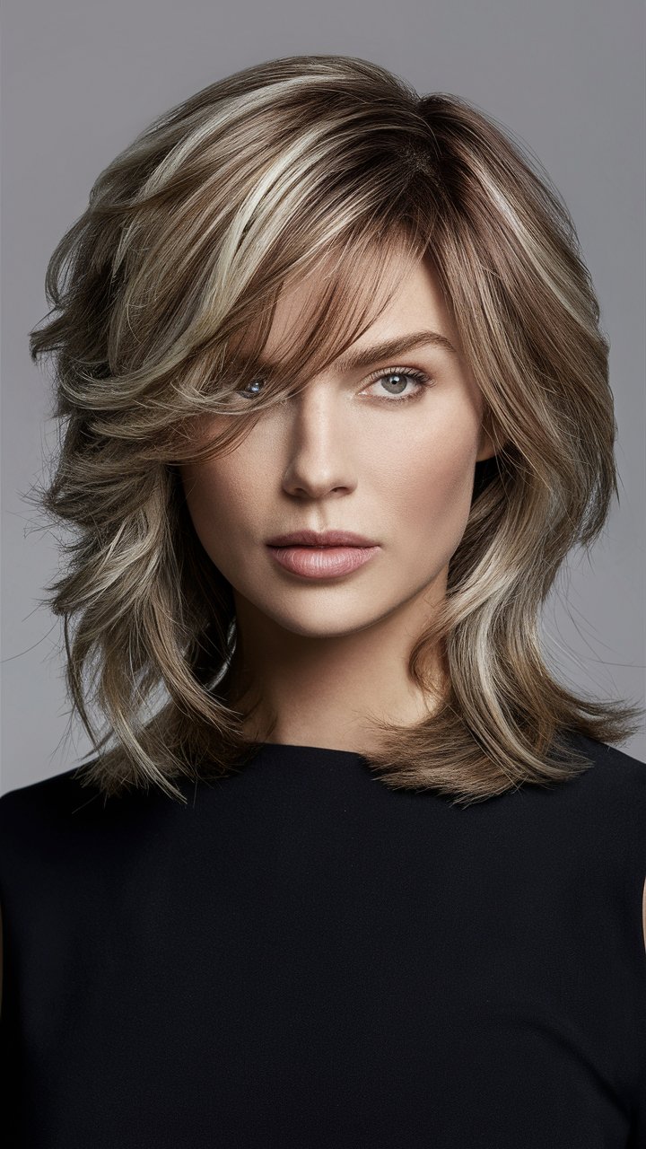 Medium Shag Haircuts That Look Better