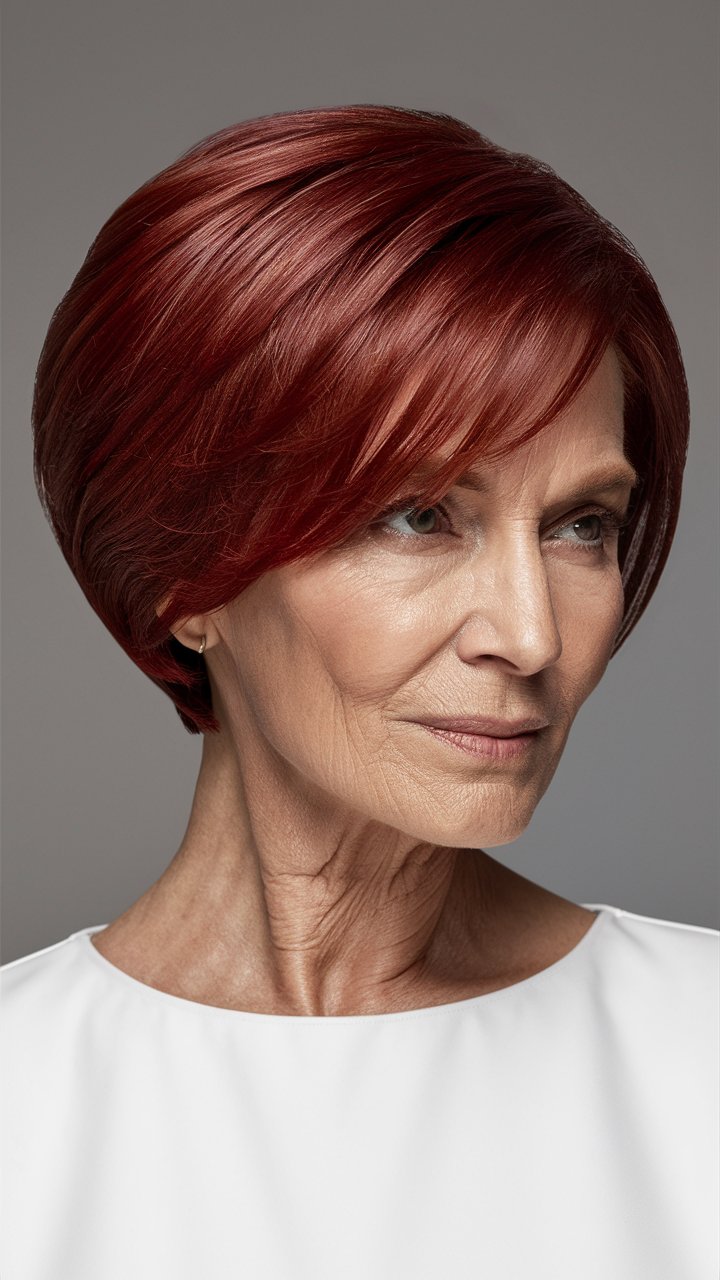 Short Hairstyles for Older Women