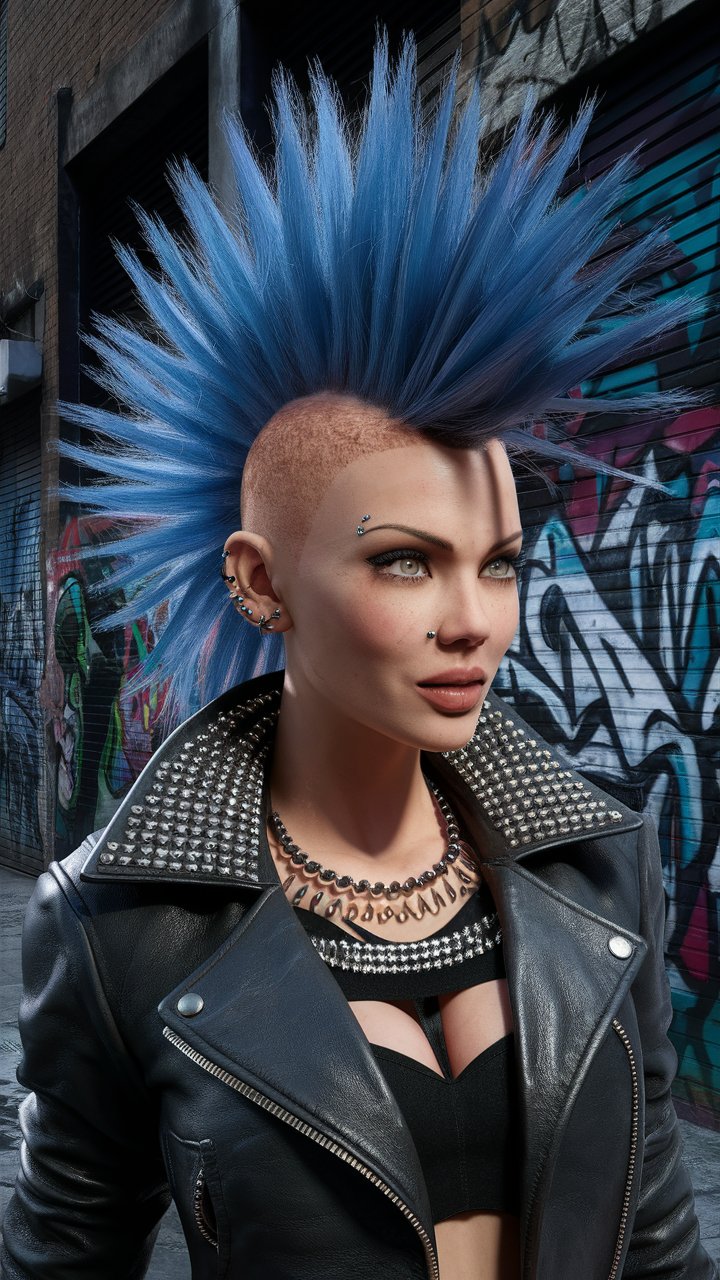 Mohawk Hairstyles for Women Over 50