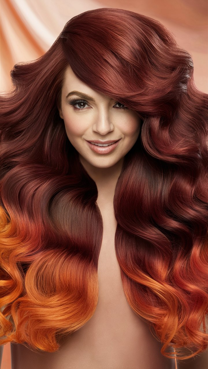 Mahogany Hair Color Ideas